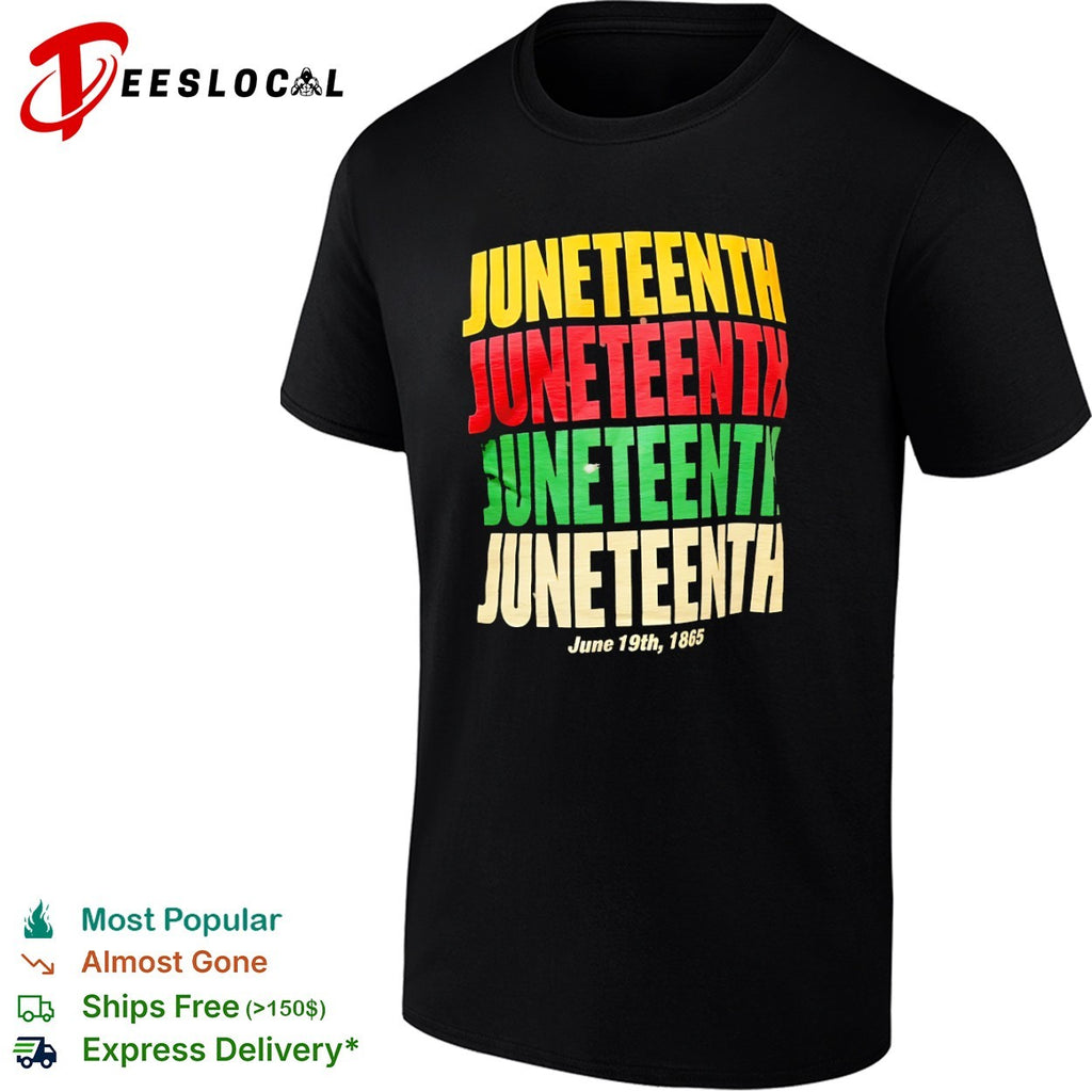 Juneteenth holiday June 19th 1865 shirt