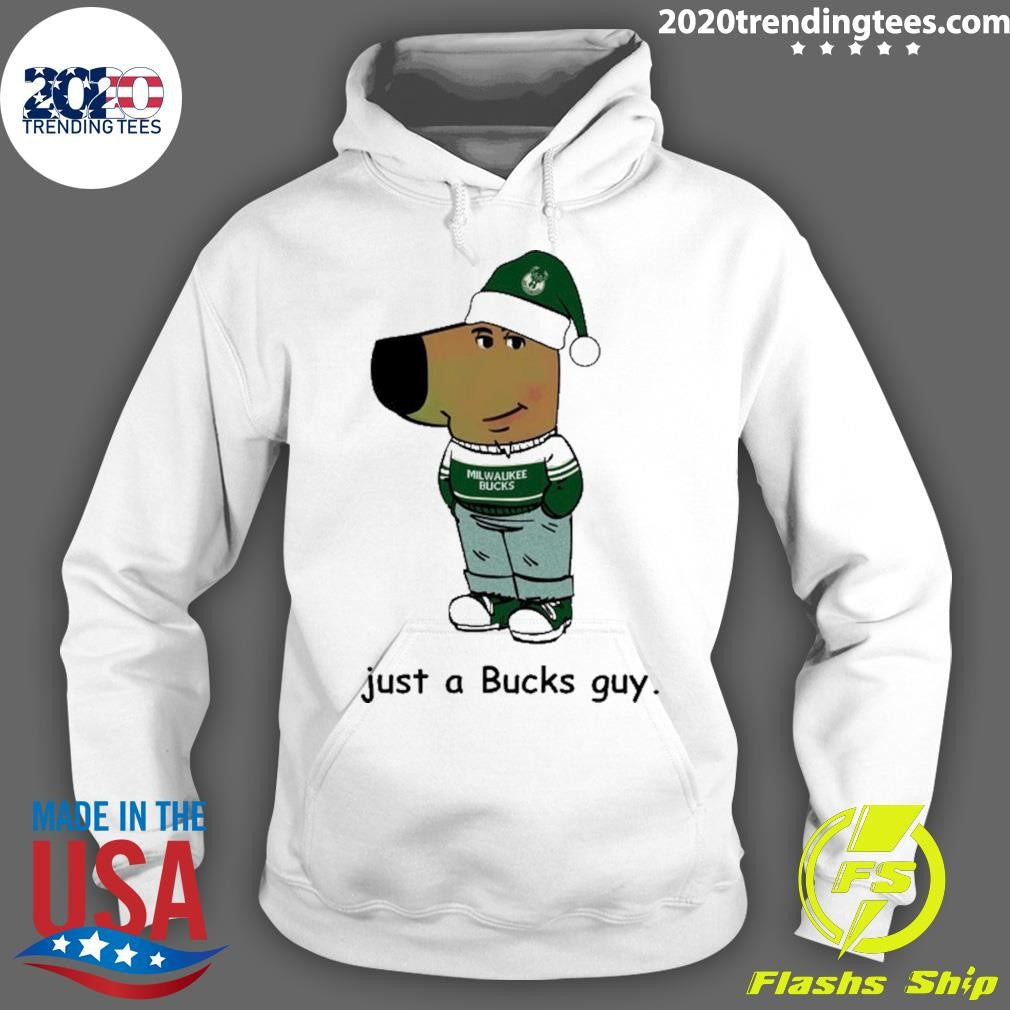 Just A Bucks Guy Milwaukee Bucks Chill Guy Shirt