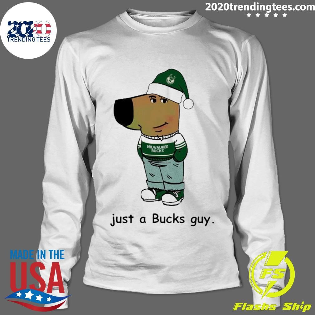 Just A Bucks Guy Milwaukee Bucks Chill Guy Shirt
