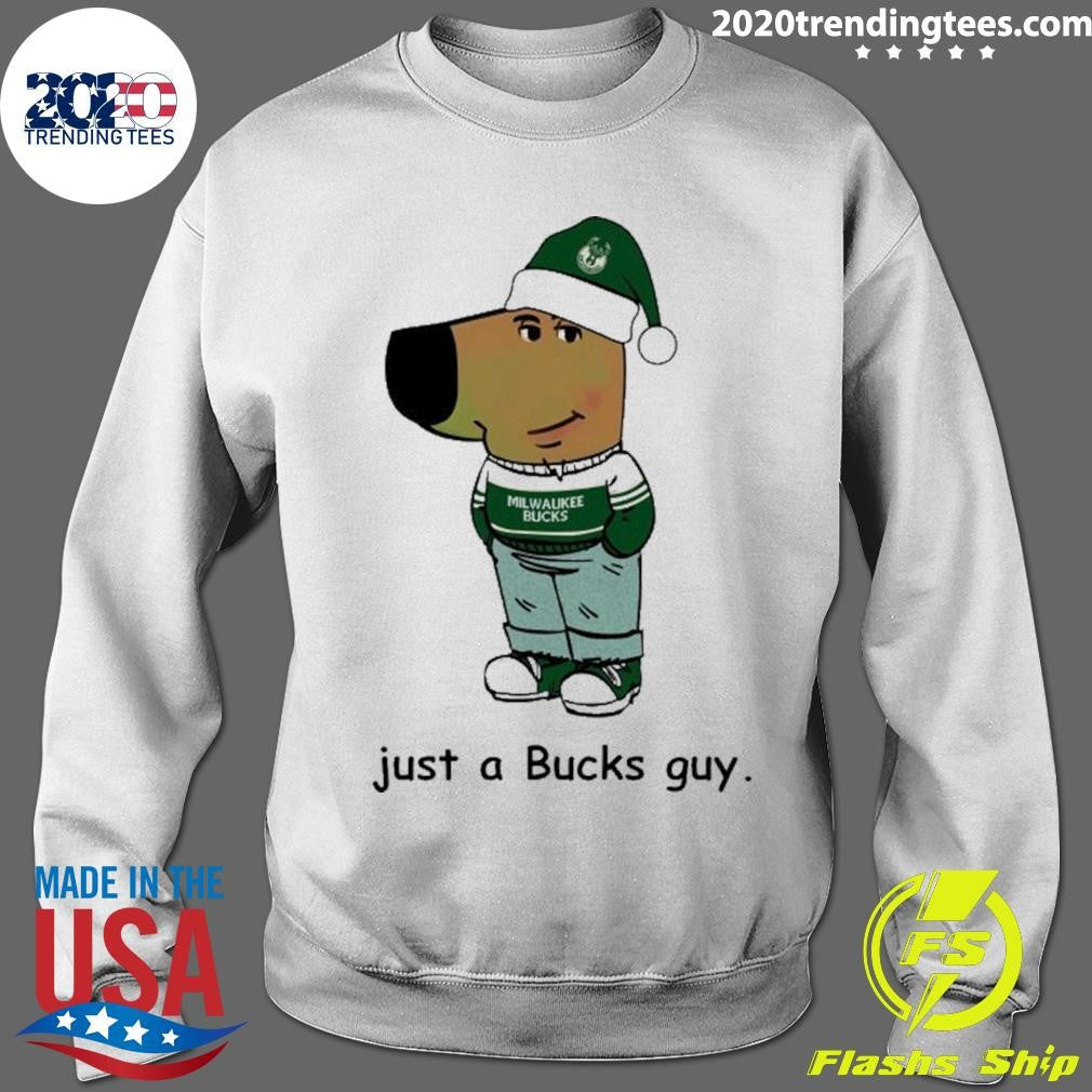 Just A Bucks Guy Milwaukee Bucks Chill Guy Shirt
