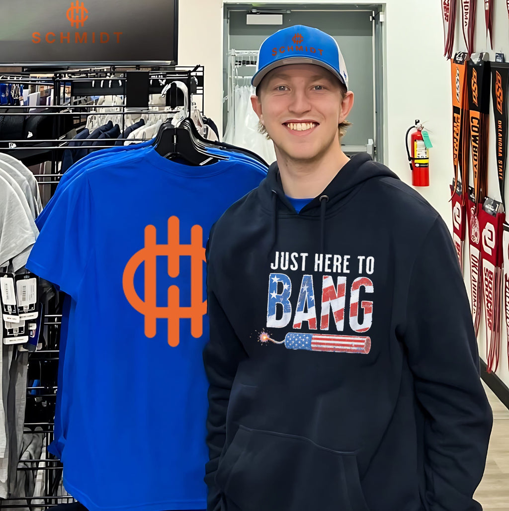 Just Here to Bang 250th Anniversary of freedom shirt
