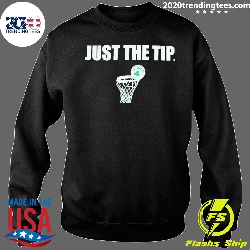 Just The Tip Shamrock Boston Celtics Basketball 2026 Shirt