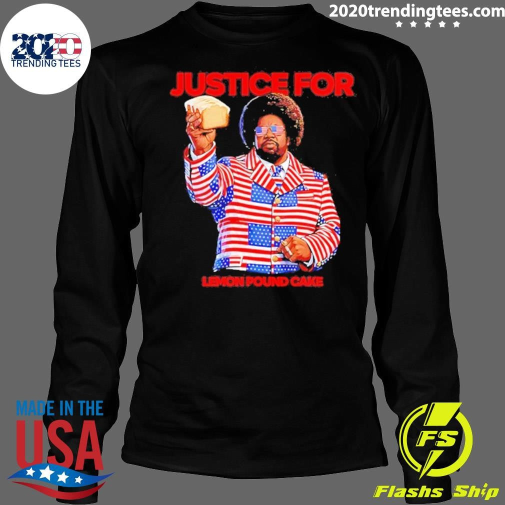 Justice For Lemon Pound Cake Afroman Shirt