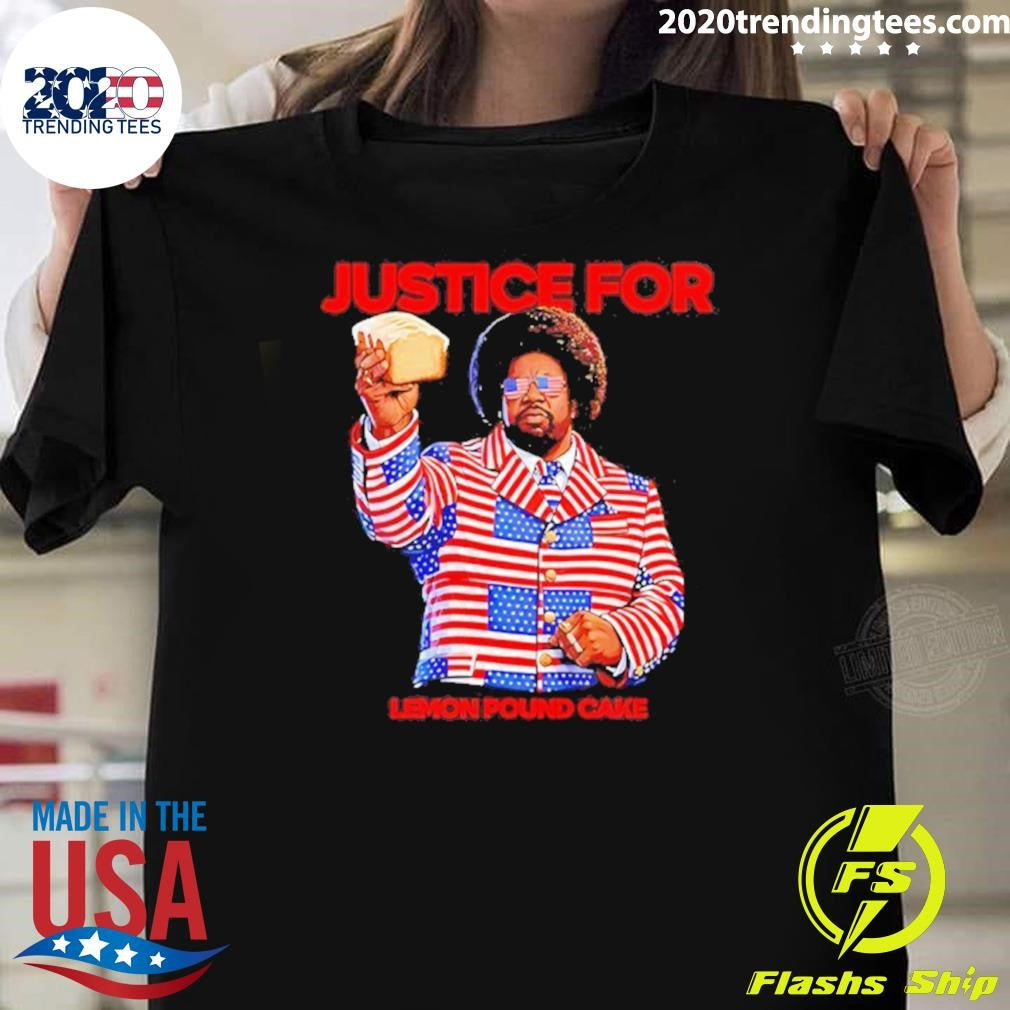 Justice For Lemon Pound Cake Afroman Shirt