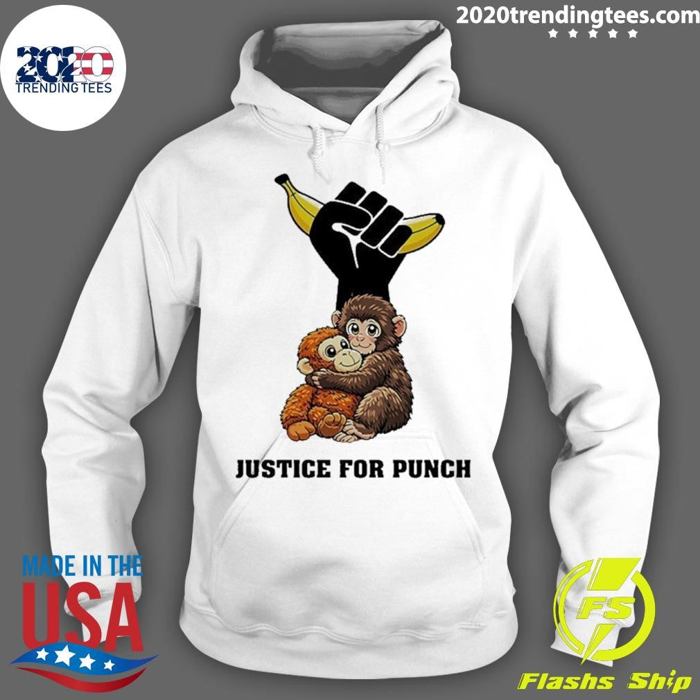 Justice For Punch Love Monkey Shirt
