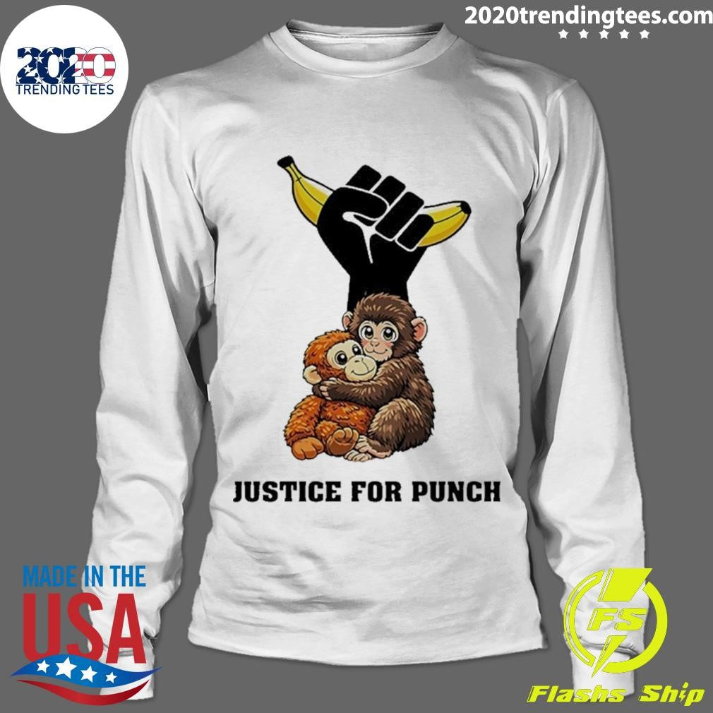 Justice For Punch Love Monkey Shirt