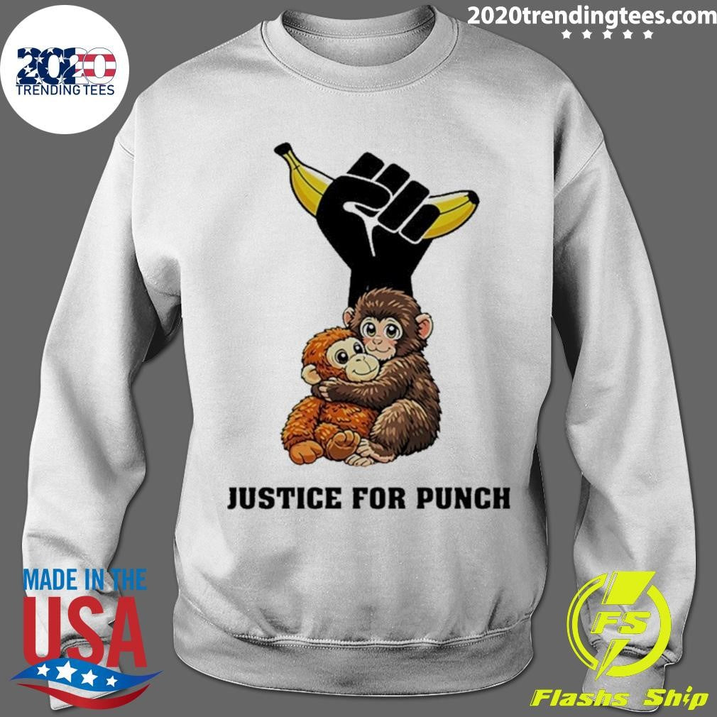Justice For Punch Love Monkey Shirt