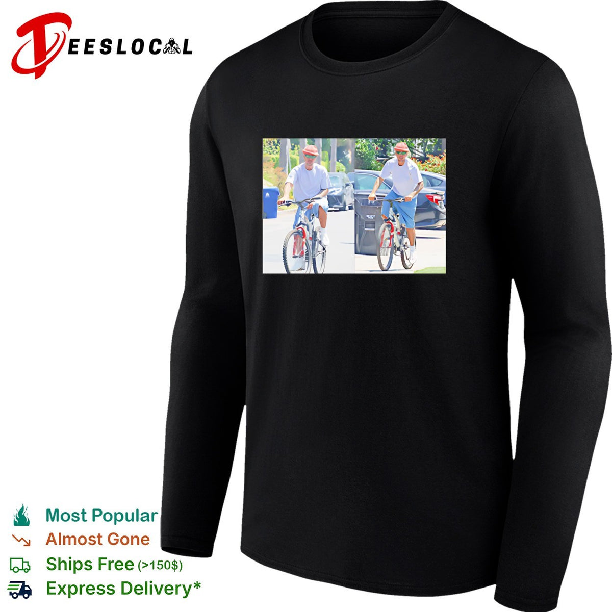 Justin Bieber Cycling shirt