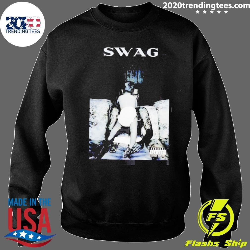 Justin Bieber Hailey Bieber Swag Album Launch Exclusive Parental Advisory Explicit Content Shirt