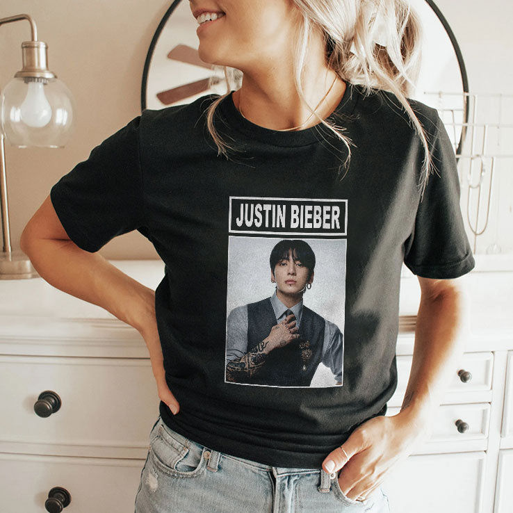 Justin Bieber Jungkook T Shirt