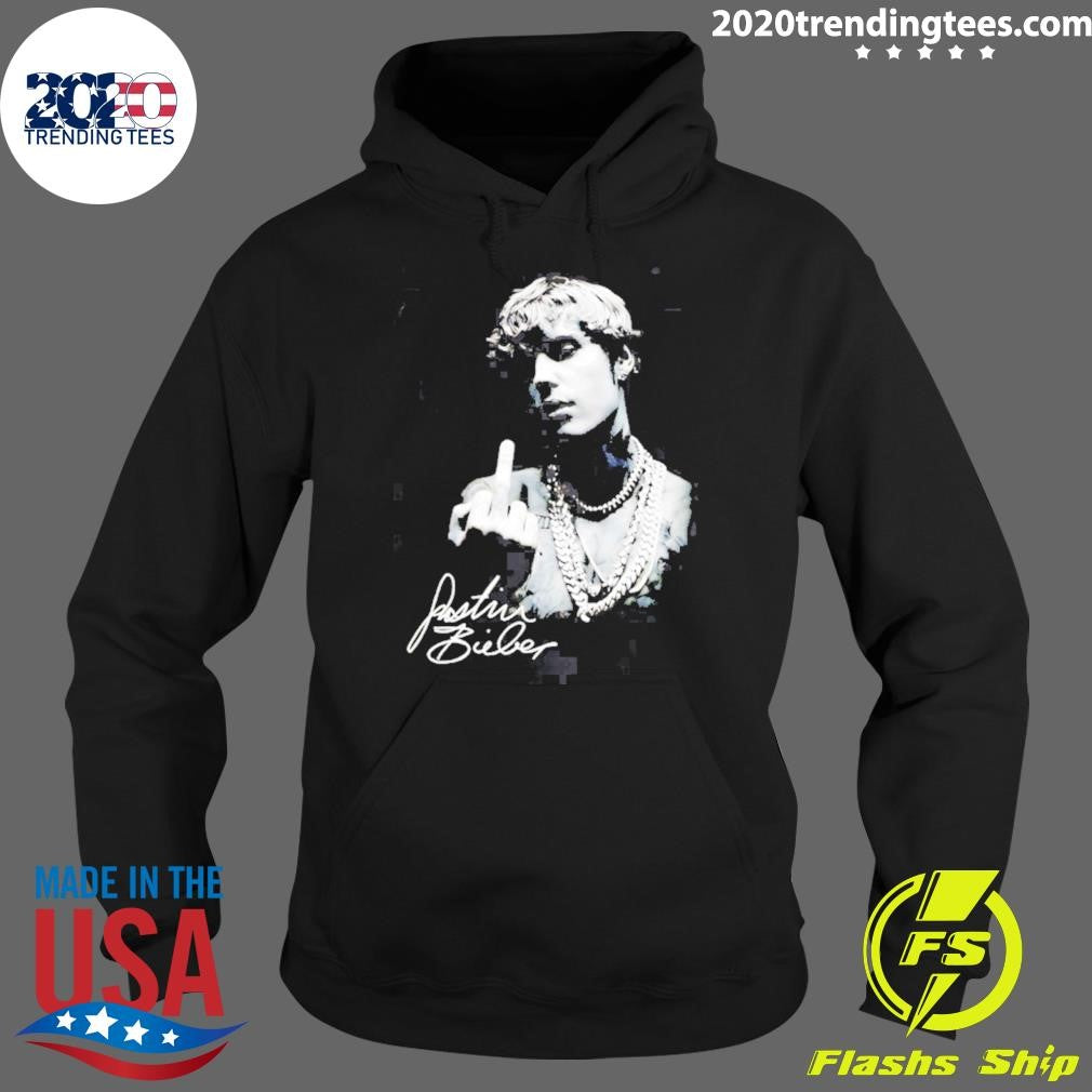 Justin Bieber Middle Finger Vintage Shirt