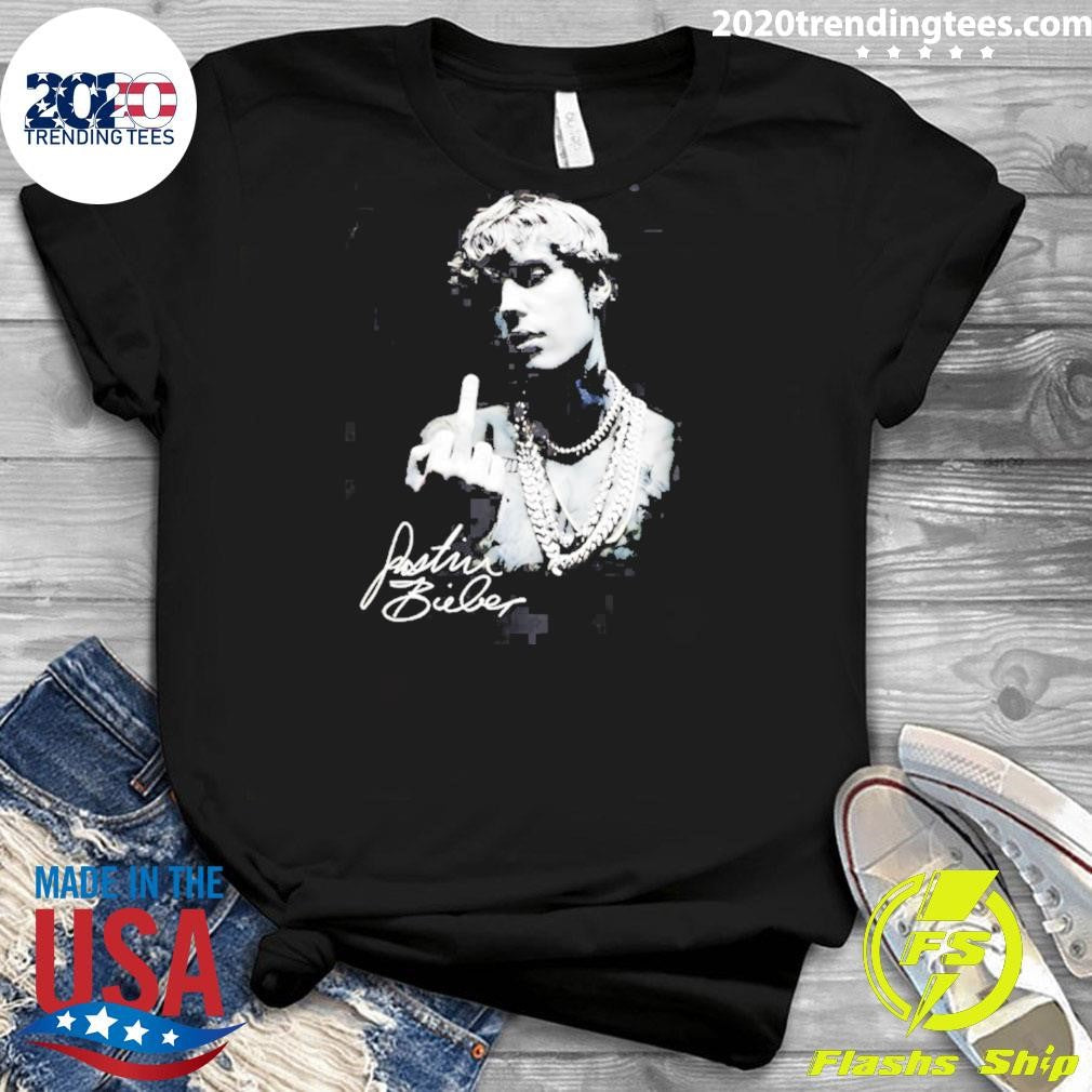Justin Bieber Middle Finger Vintage Shirt