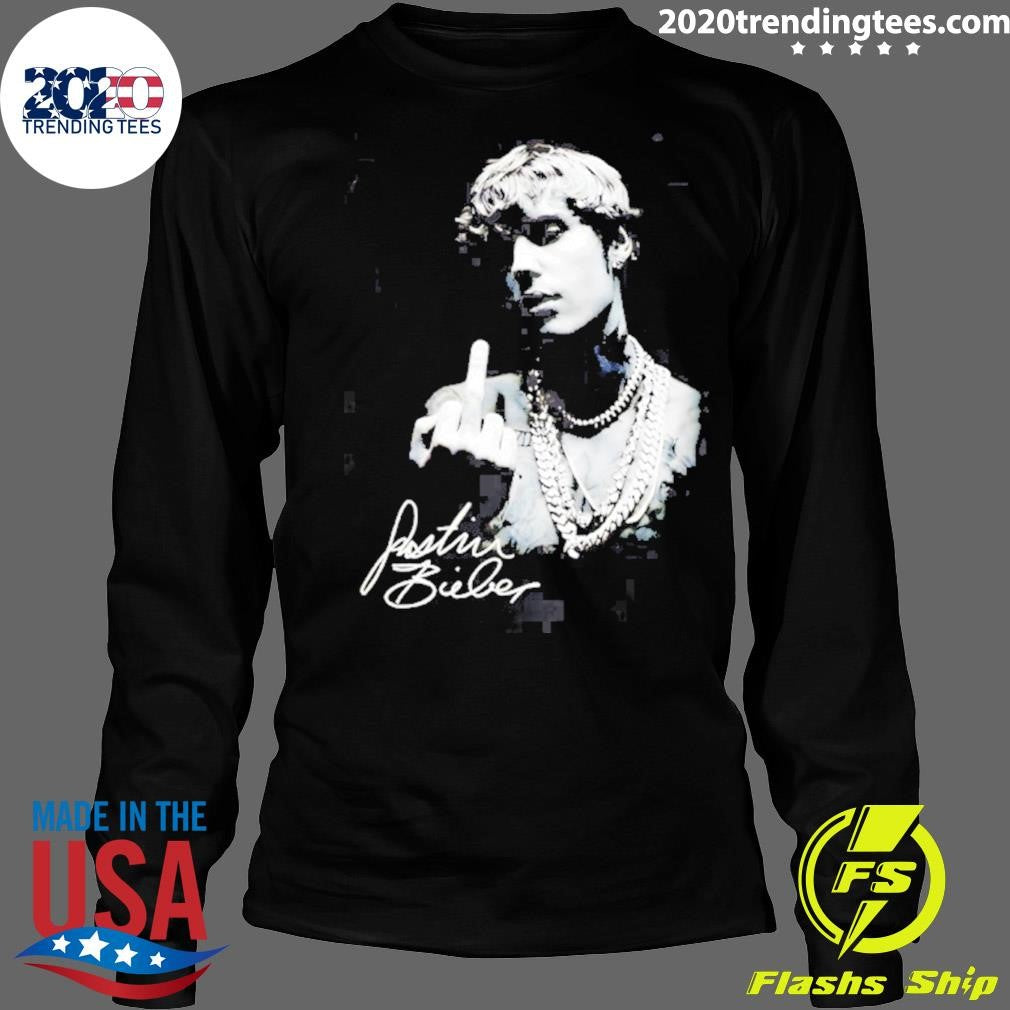 Justin Bieber Middle Finger Vintage Shirt