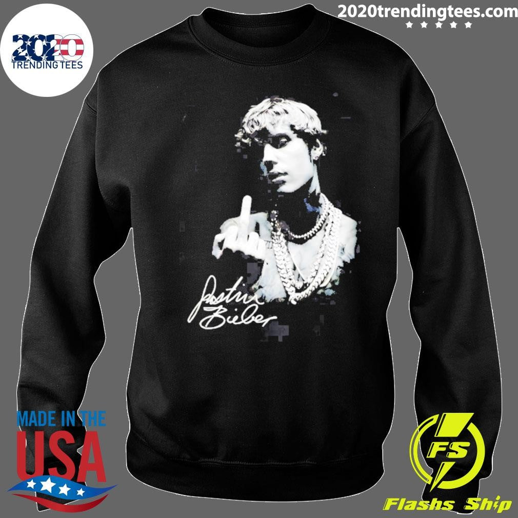 Justin Bieber Middle Finger Vintage Shirt
