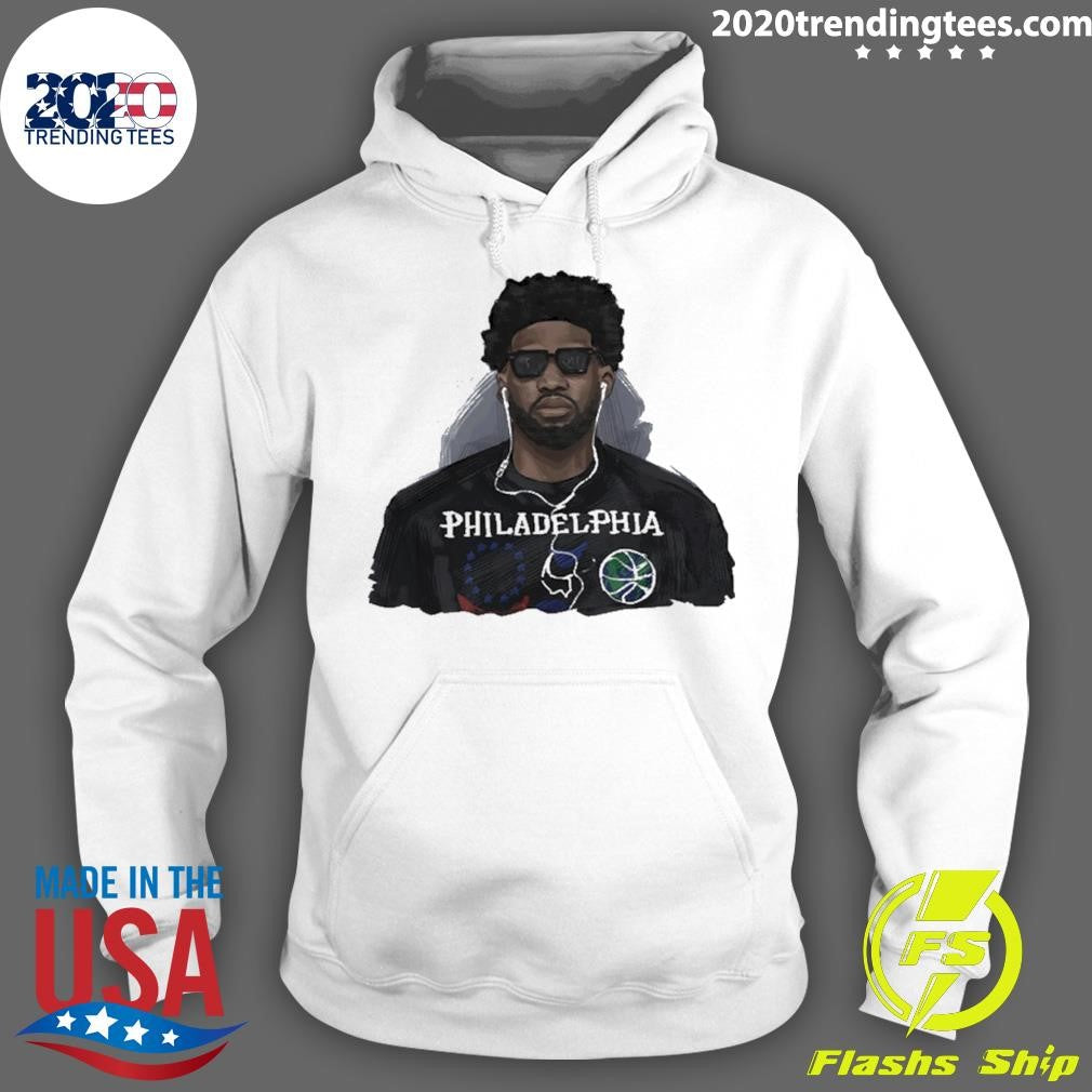 Justin Edwards Philadelphia 76ers Player Art Shirt