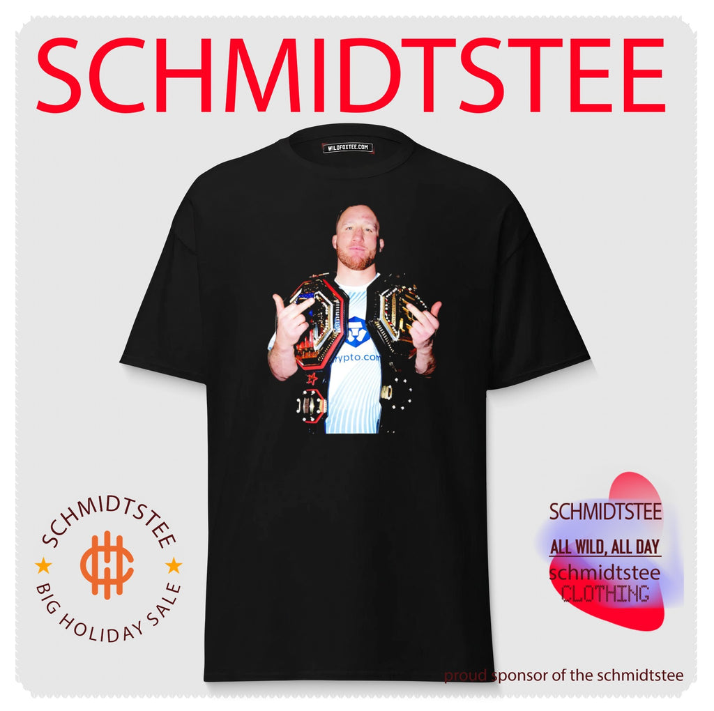 Justin Gaethje 14 Champions 2026 middle finger shirt