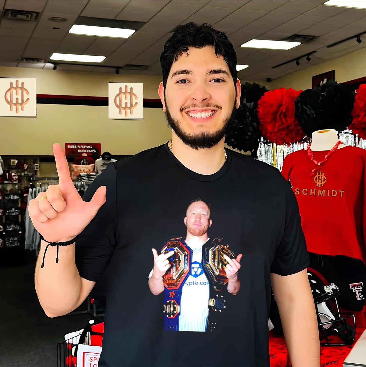 Justin Gaethje BMF champion UFC mixed martial arts shirt