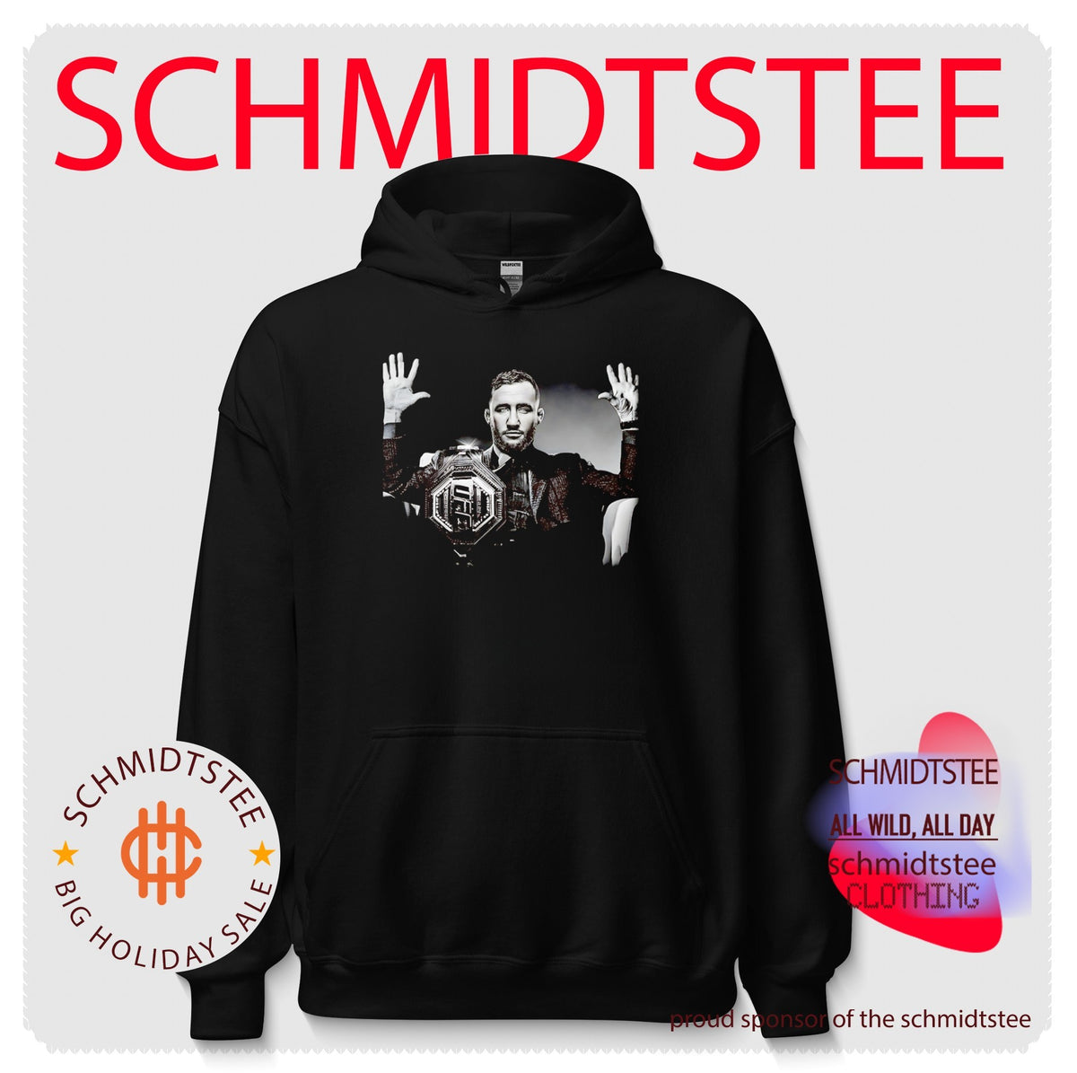 Justin Gaethje UFC Champions 2026 graphic shirt