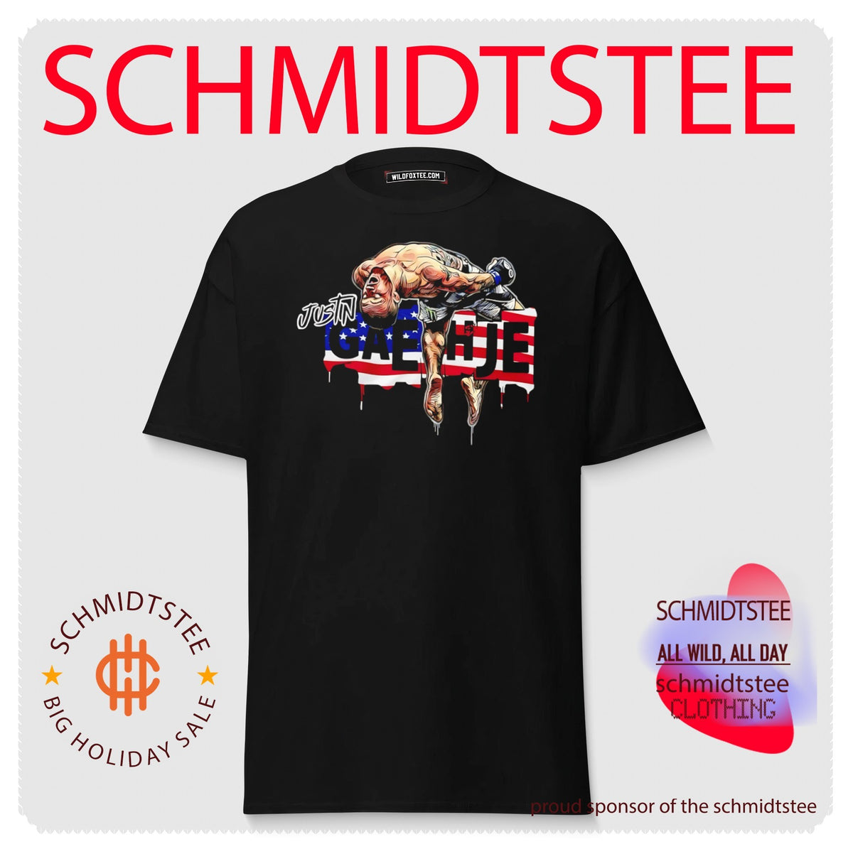 Justin Gaethje Ufc Fighter Mma mixed martial shirt