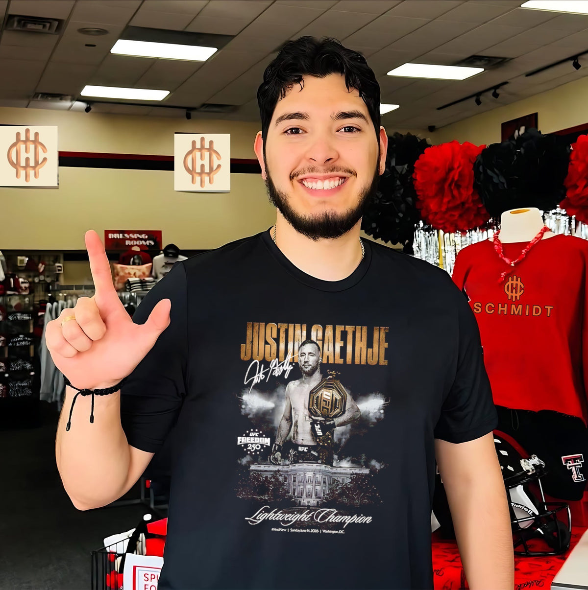 Justin Gaethje Ufc Freedom 250 Lightweight Champion shirt