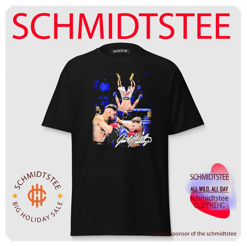 Justin Gaethje air UFC Champions 2026 signature graphic shirt