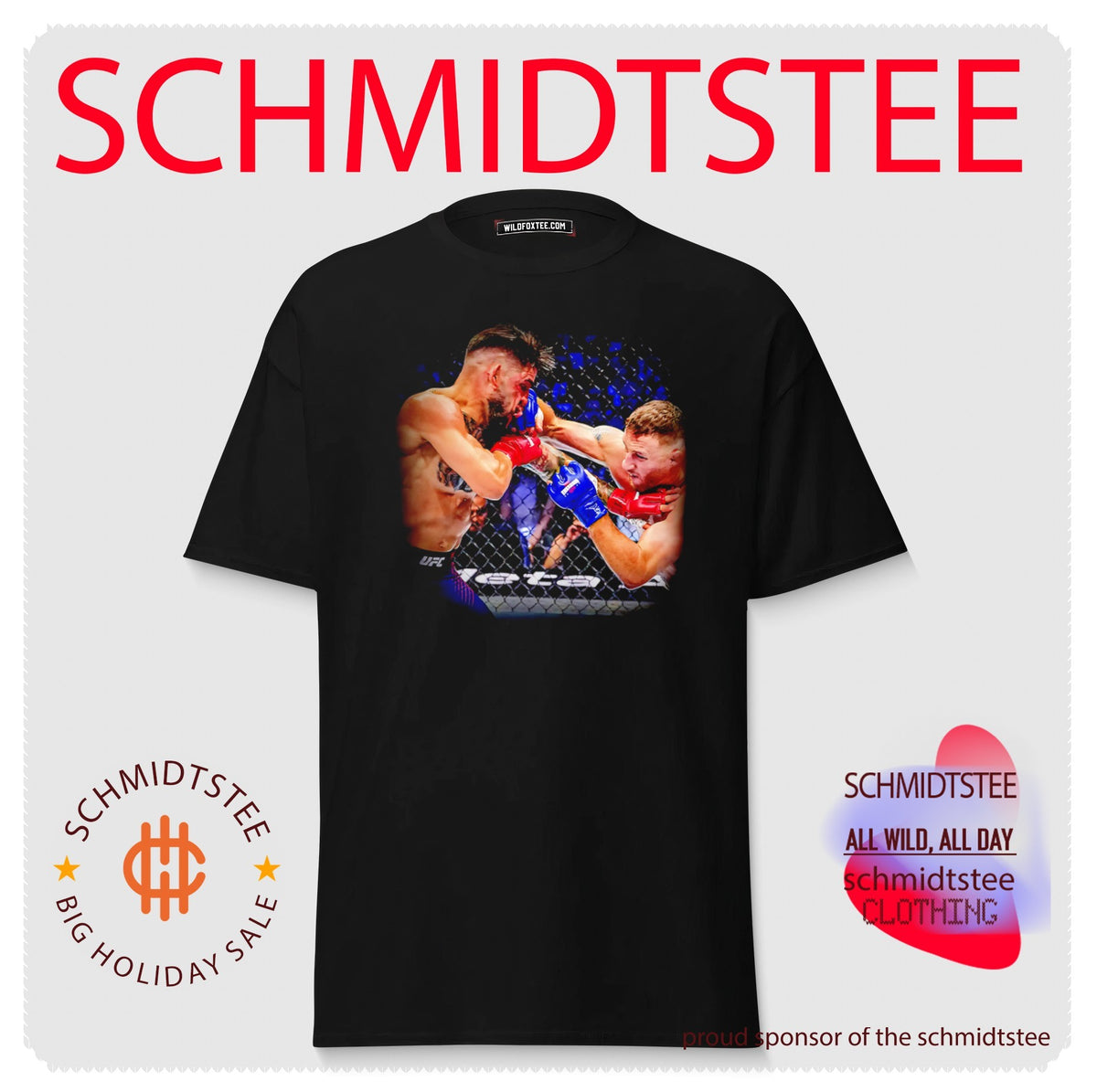 Justin Gaethje vs Ilia Topuria UFC Champions 2026 graphic shirt