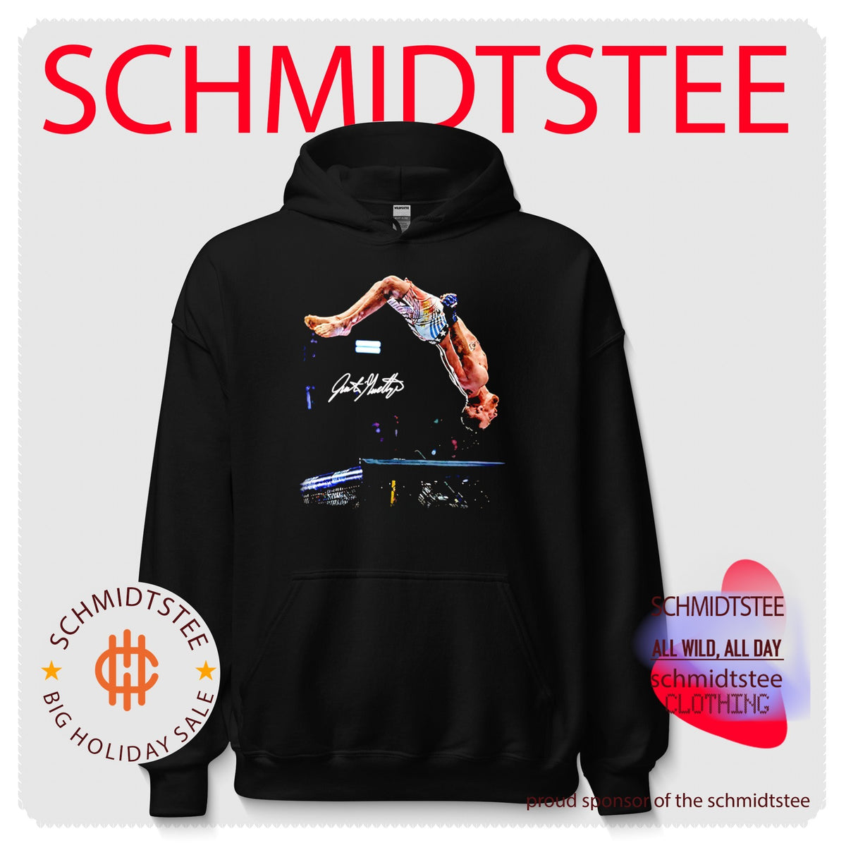 Justin gaethje ufc backflip signature mma shirt