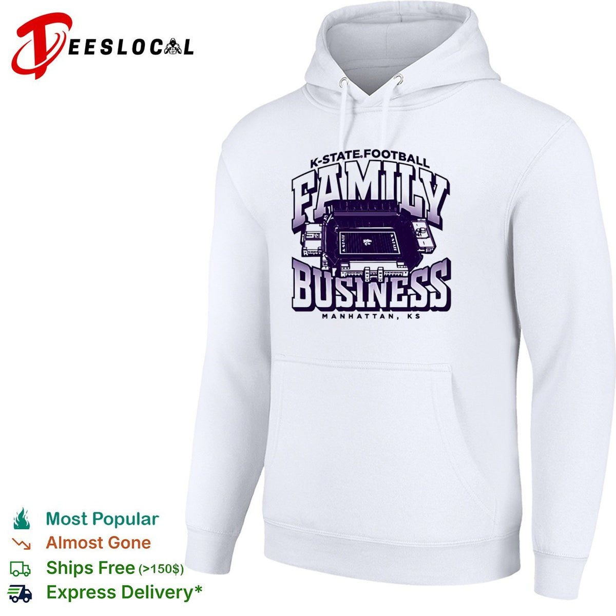 K-State Wildcats football Family Business Manhattan KS Stadium shirt