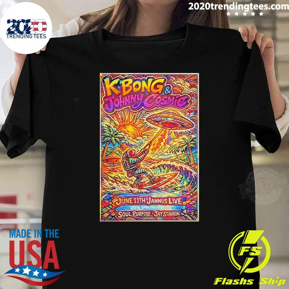 KBong and Johnny Cosmic St Petersburg FL On June 11 2026 Shirt