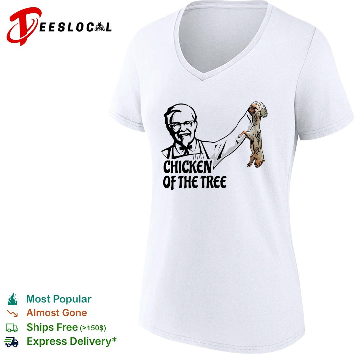 KFC Colonel Sanders Chicken of the Tree shirt