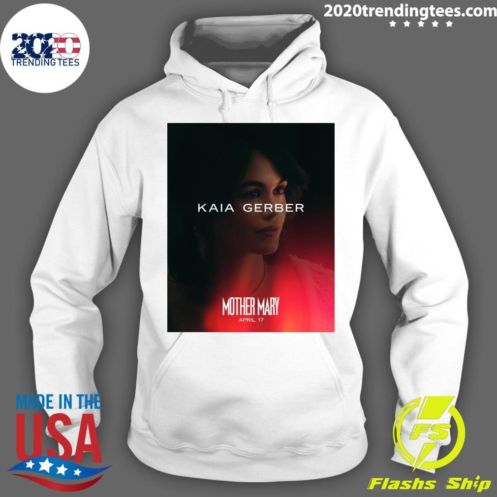 Kaia Gerber Mother Mary April 17 2026 Shirt