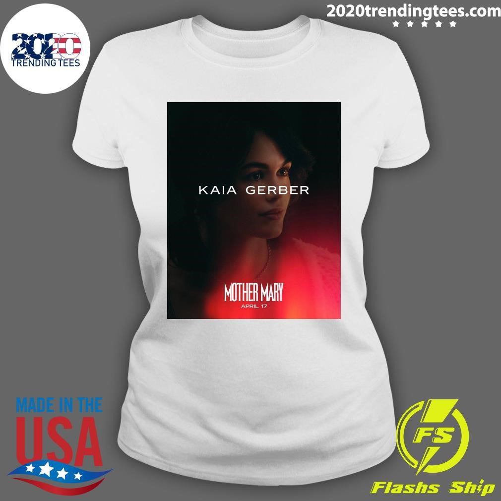 Kaia Gerber Mother Mary April 17 2026 Shirt