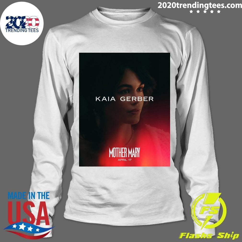 Kaia Gerber Mother Mary April 17 2026 Shirt