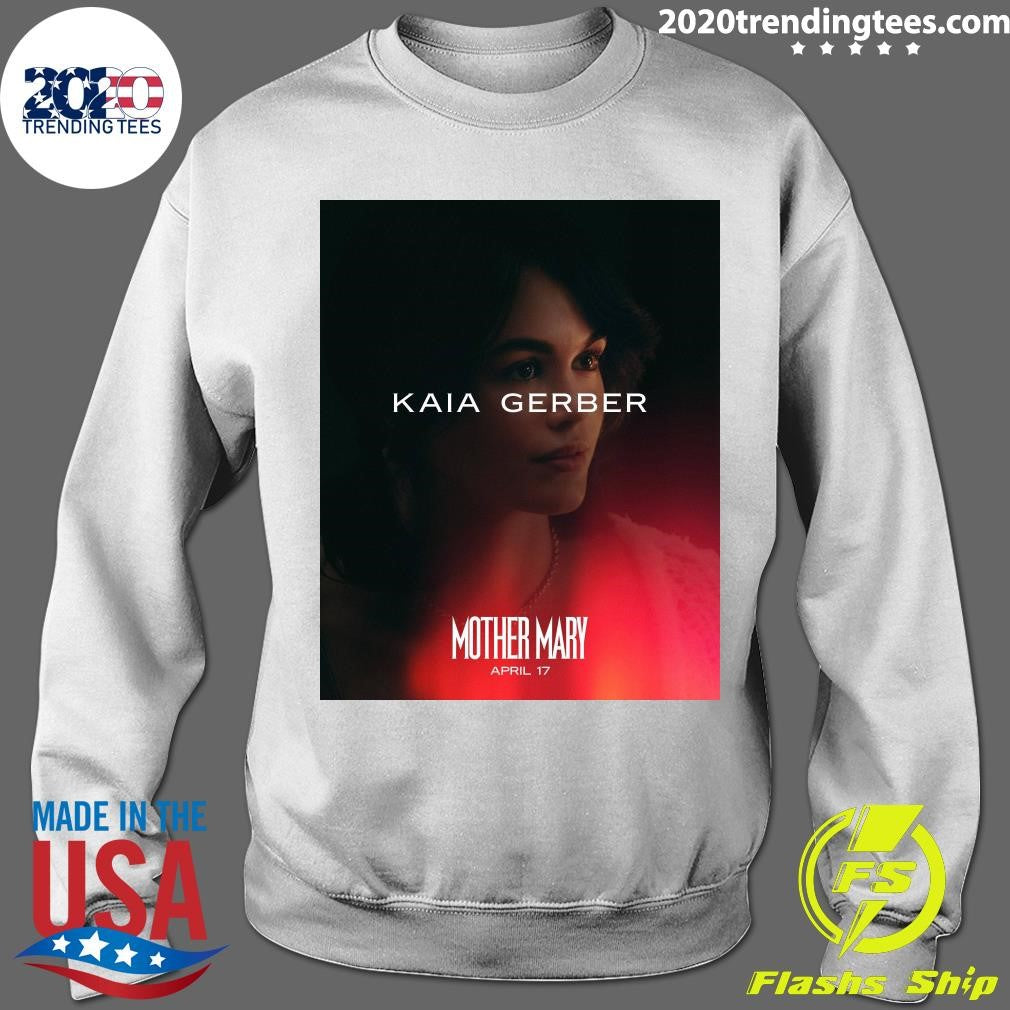 Kaia Gerber Mother Mary April 17 2026 Shirt