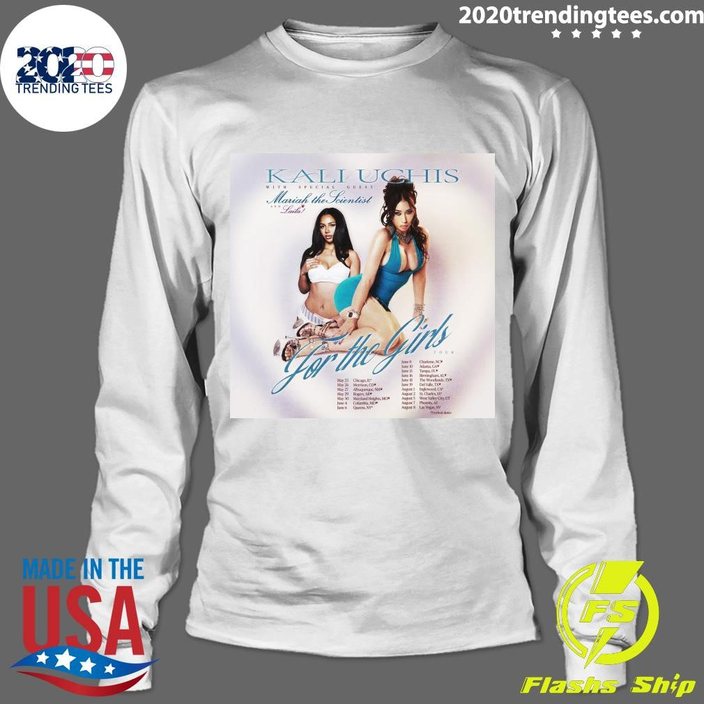 Kali Uchis For The Girls Tour 2026 North America Schedule Dates Shirt