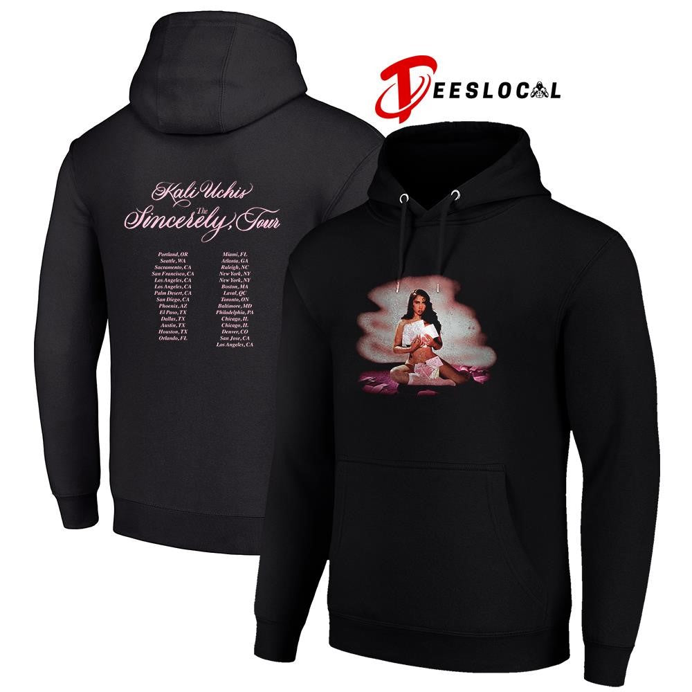 Kali Uchis the Sincerely tour dates graphic shirt