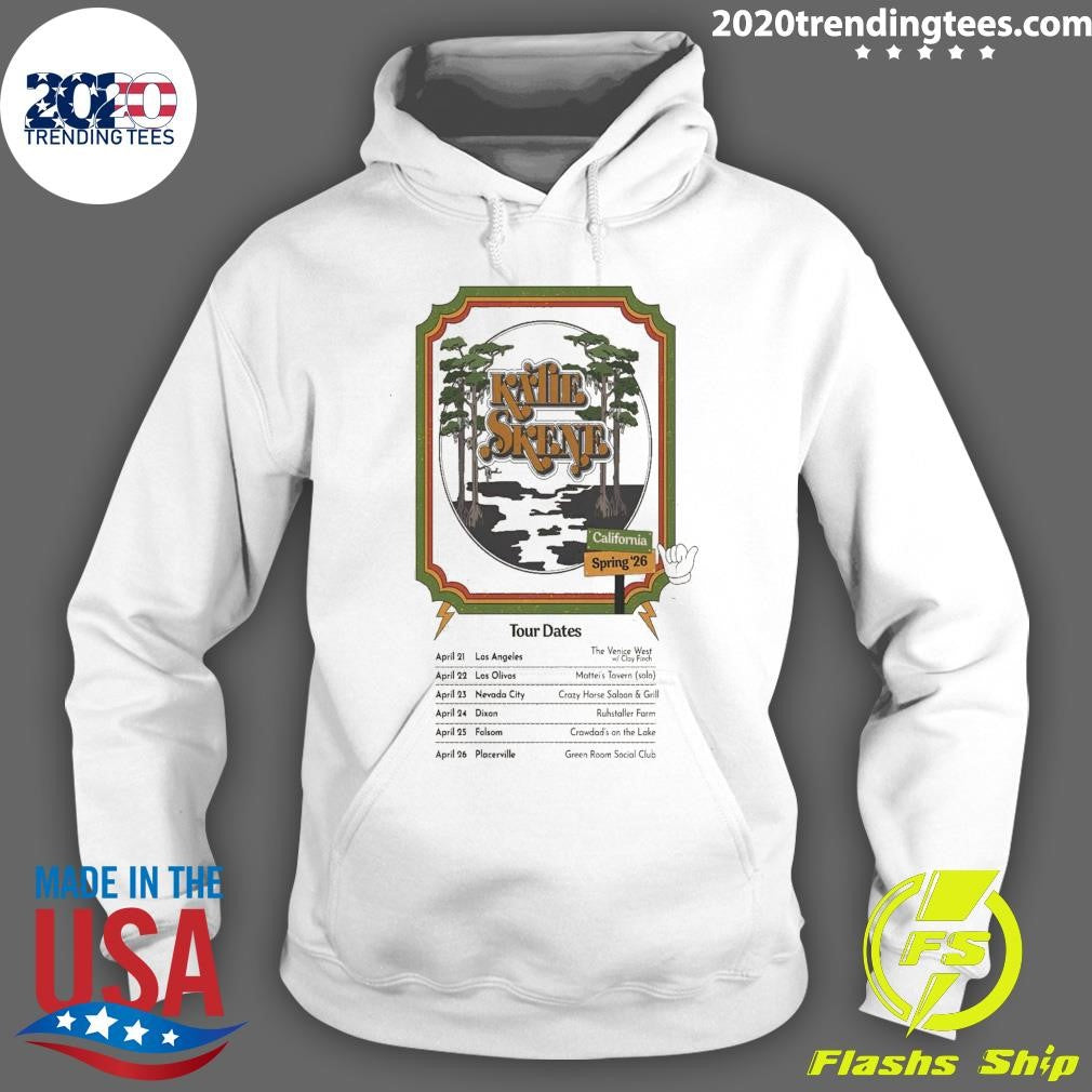 Kalie Skene California Spring 2026 Tour Shirt