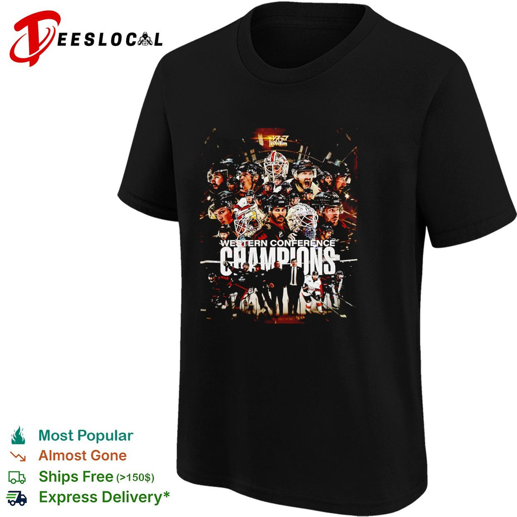 Kamloops Blazers Western Conference Champions 2023 Roster Collage Ice Hockey shirt