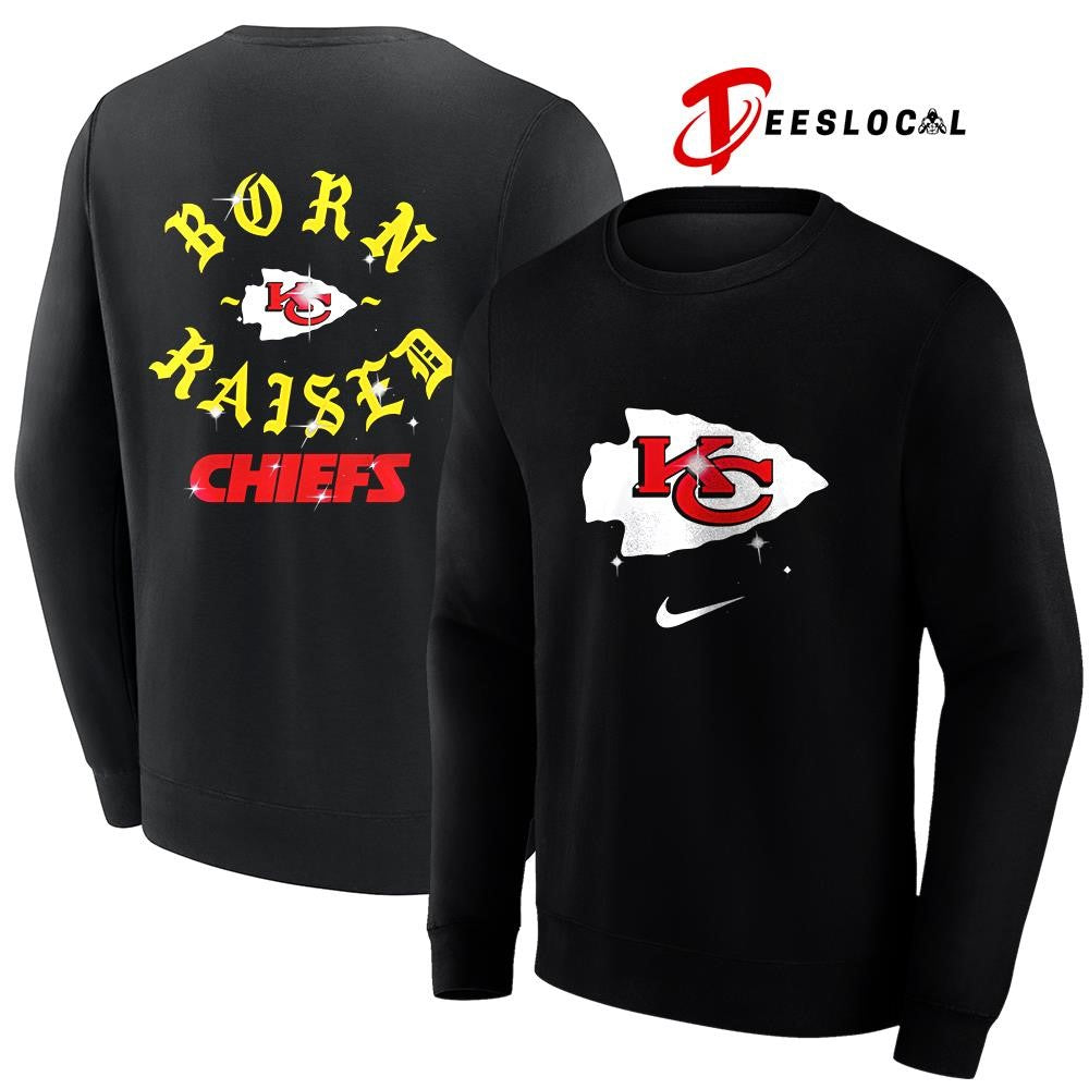 Kansas City Chiefs x Born and Raised logo shirt