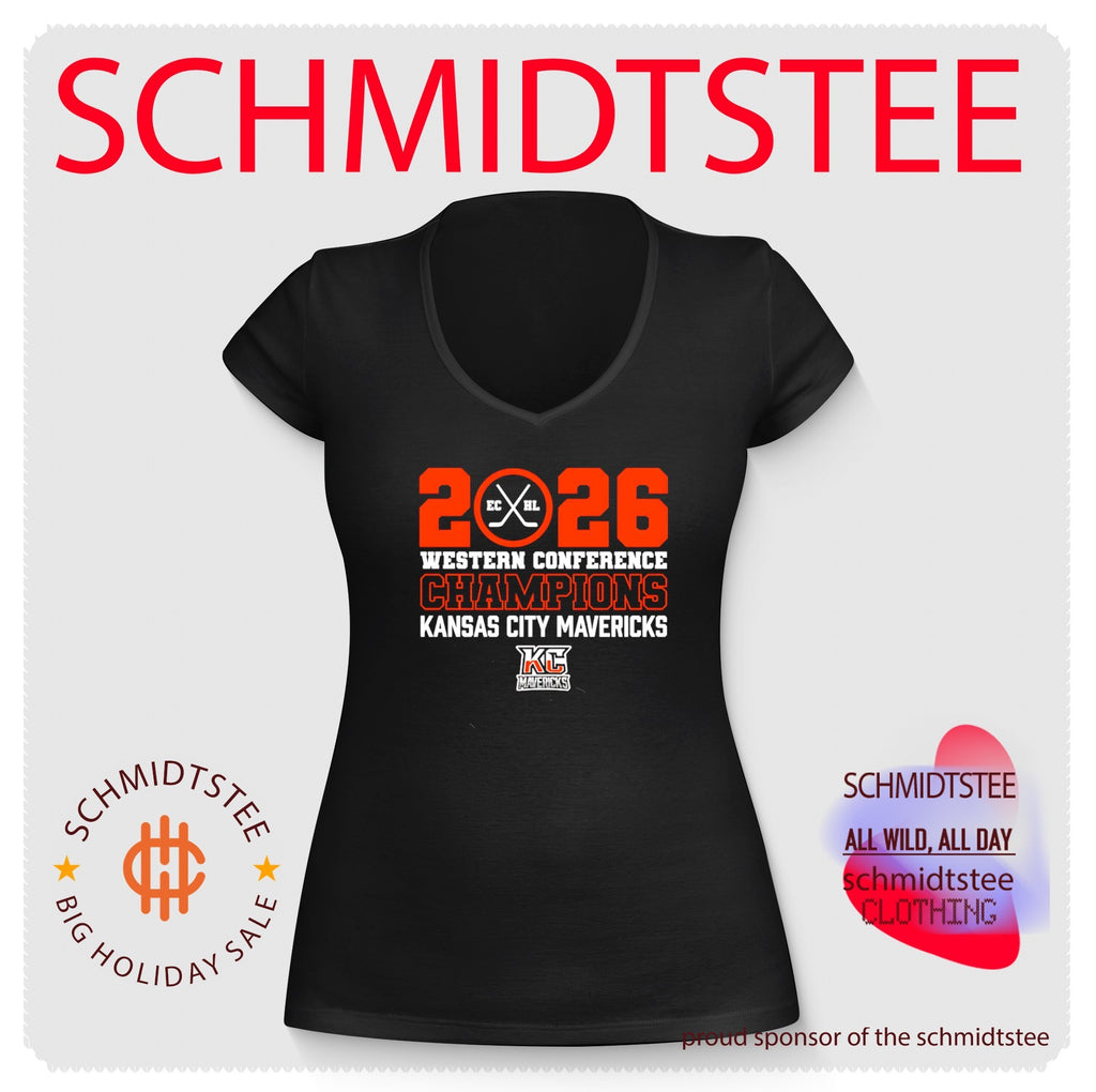 Kansas City Mavericks 2026 Western Conference Champions shirt