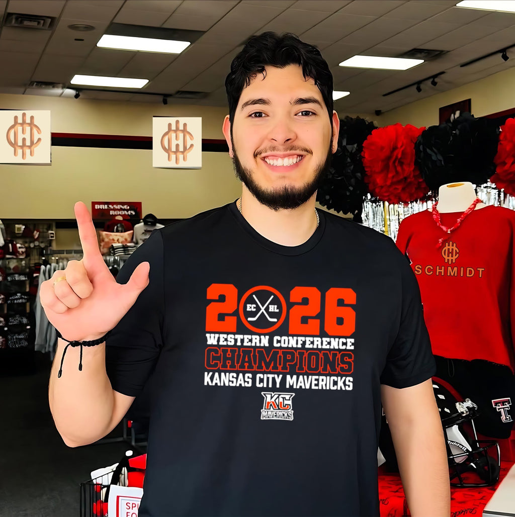 Kansas City Mavericks 2026 Western Conference Champions shirt