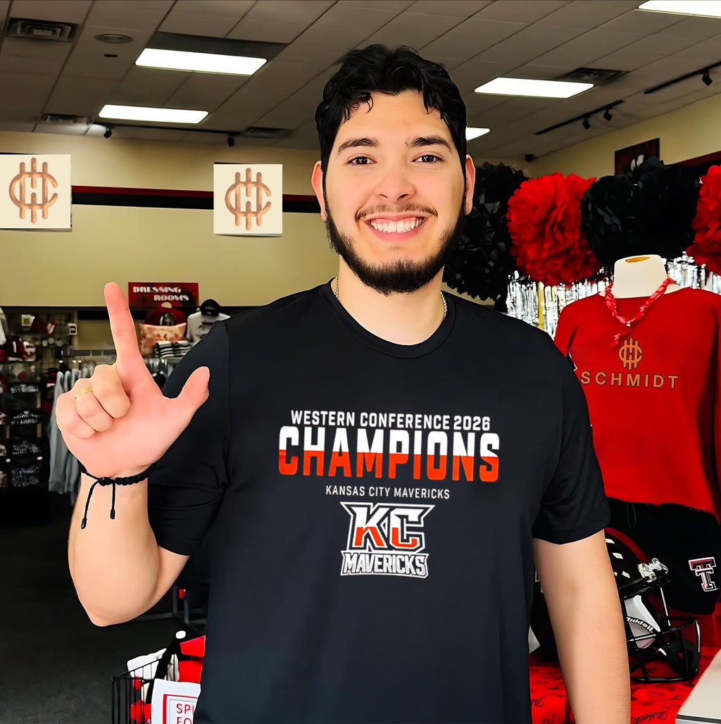 Kansas City Mavericks Western Conference Hockey Champions 202 logo shirt