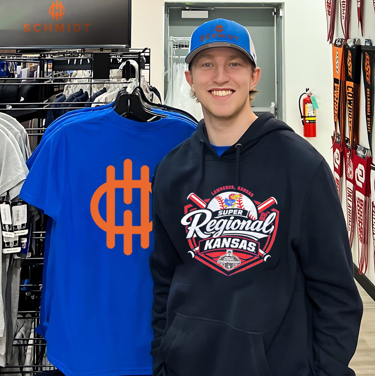 Kansas Jayhawks 2026 Super Regional logo shirt