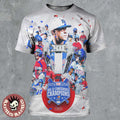 Kansas Jayhawks Baseball 2026 Big 12 Conference Champions All Over Print Shirt