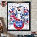Kansas Jayhawks Baseball 2026 Big 12 Conference Champions Home Decor Poster Canvas