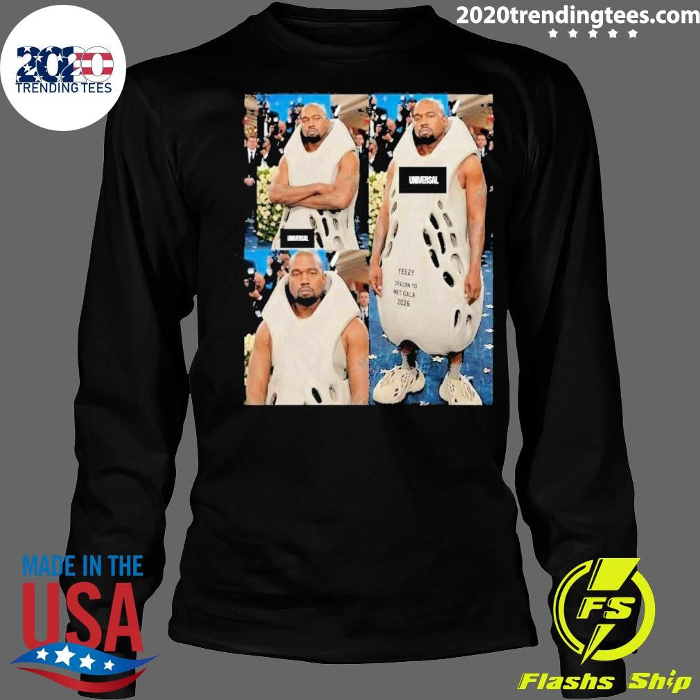 Kanye West At Met Gala 2026 Picture Shirt