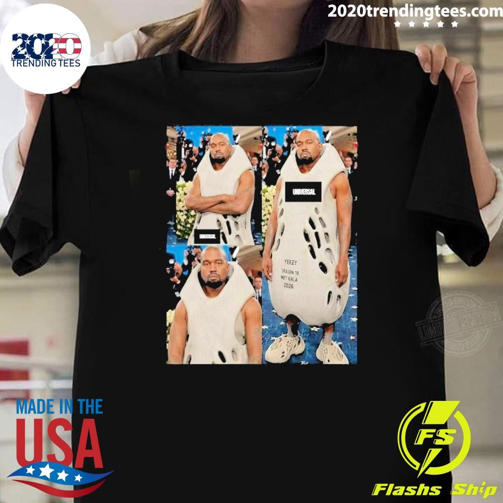 Kanye West At Met Gala 2026 Picture Shirt