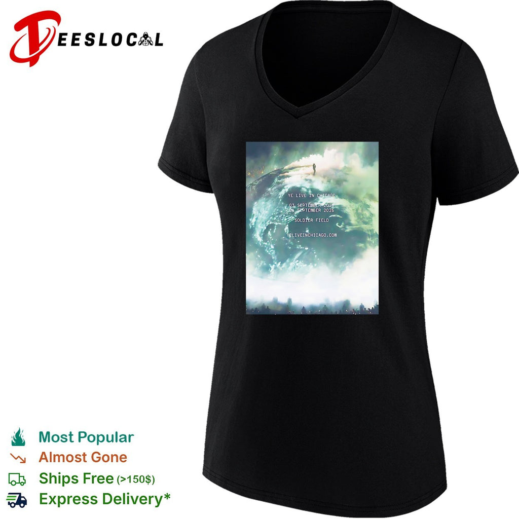 Kanye West Ye Live In Chicago On 3 And 4 September 2026 shirt