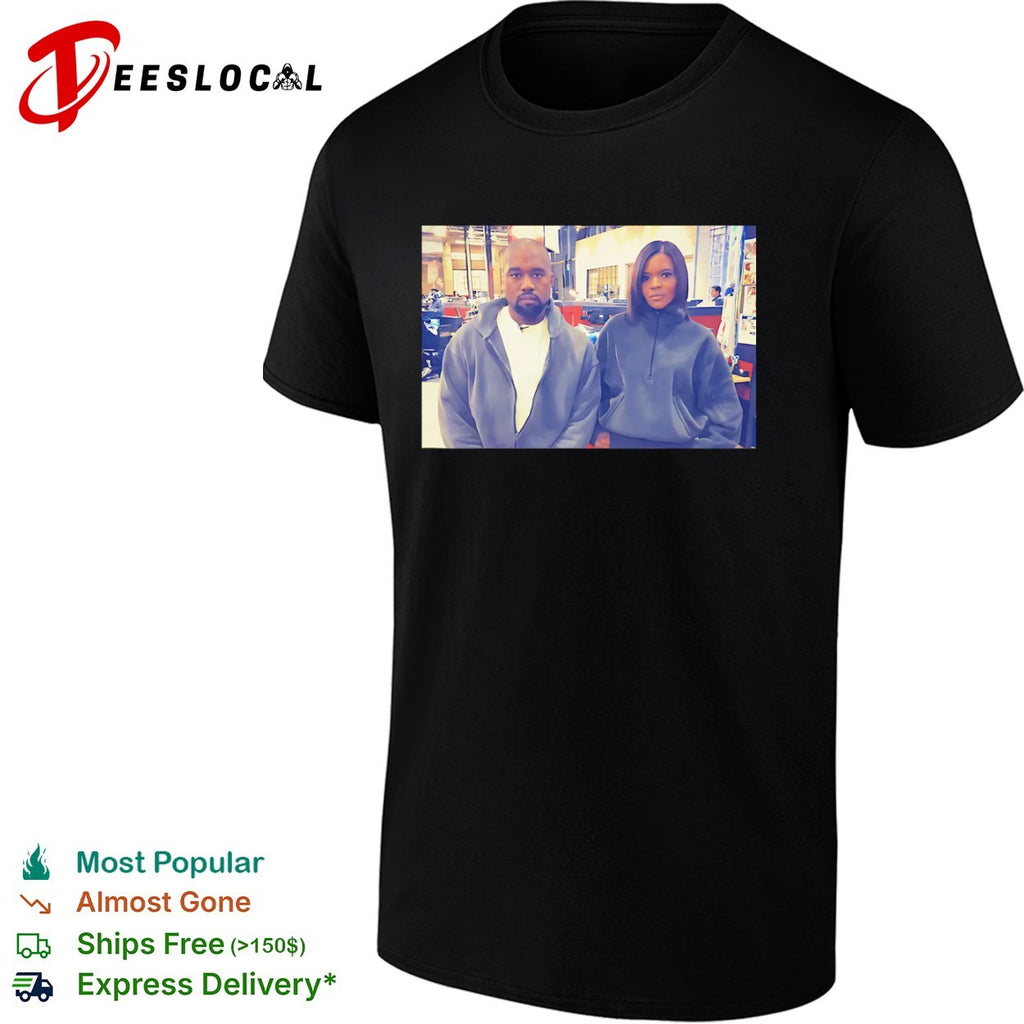 Kanye West and Candace Owens Black Lives Matter White Lives Matter Parody shirt