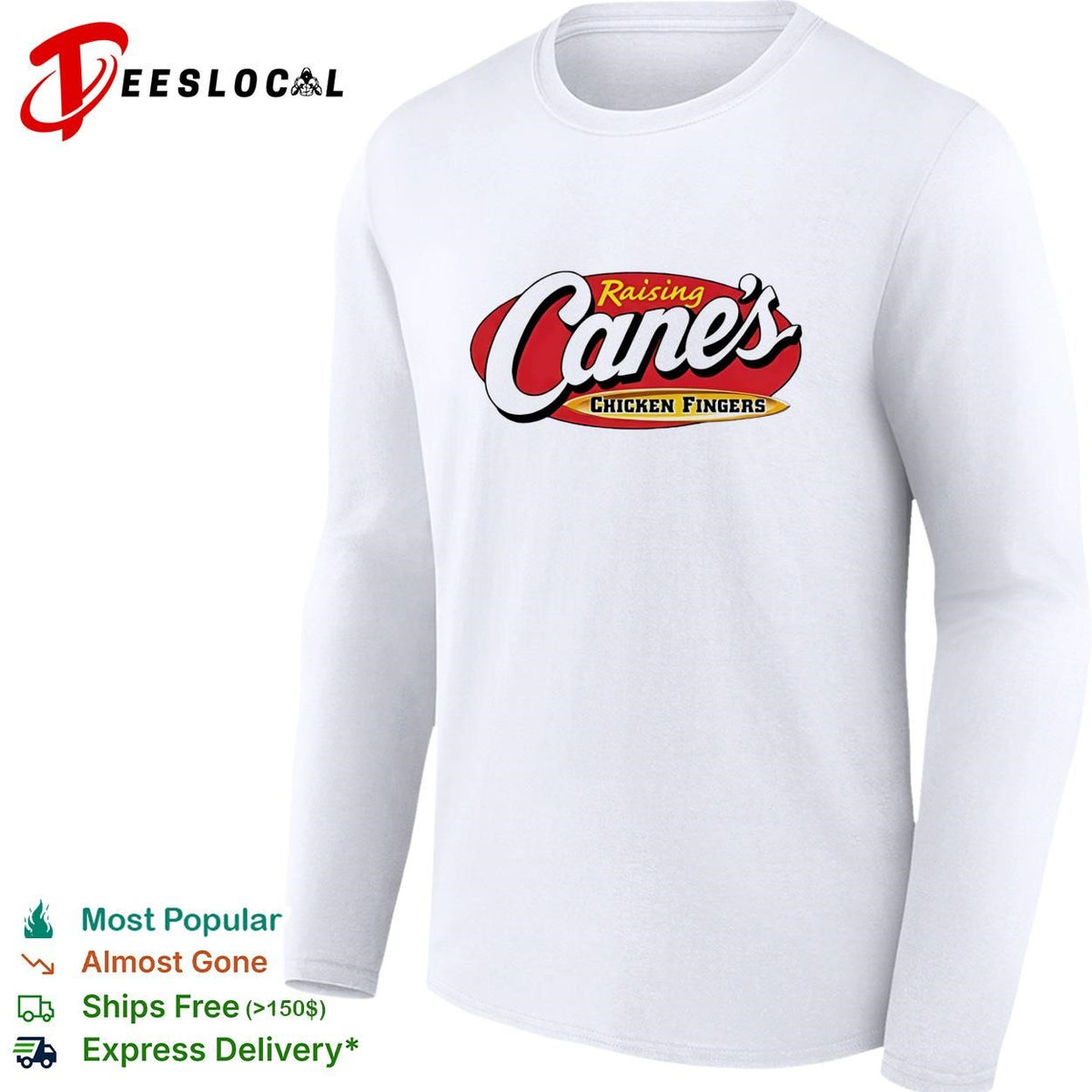 Karl Anthony wearing Towns KAT Raising Cane’s Chicken Fingers shirt